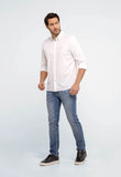 Camisa Tommy Hilfiger ML Regular Fit Oxford - Henri Store