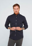 Camisa Tommy Hilfiger ML Regular Fit Oxford - Henri Store