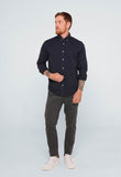 Camisa Tommy Hilfiger ML Regular Fit Oxford - Henri Store