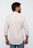 Camisa Tommy Hilfiger ml Regular Fit Xadrez Areia - Henri Store
