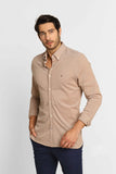 Camisa Tommy Hilfiger ml Slim Fit Knitted Cáqui - Henri Store