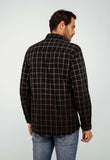 Camisa Xadrez John John Manga Longa Alex - Henri Store