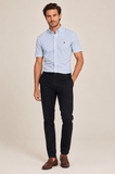 Camisa Xadrez RL Custom Fit Small Poney Marrom - Henri Store