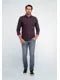 Camisa Zafferano Ml Slim Fit Vinho - Henri Store