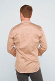 Camisa Zip Off Gola Padre Bege 899 - Henri Store