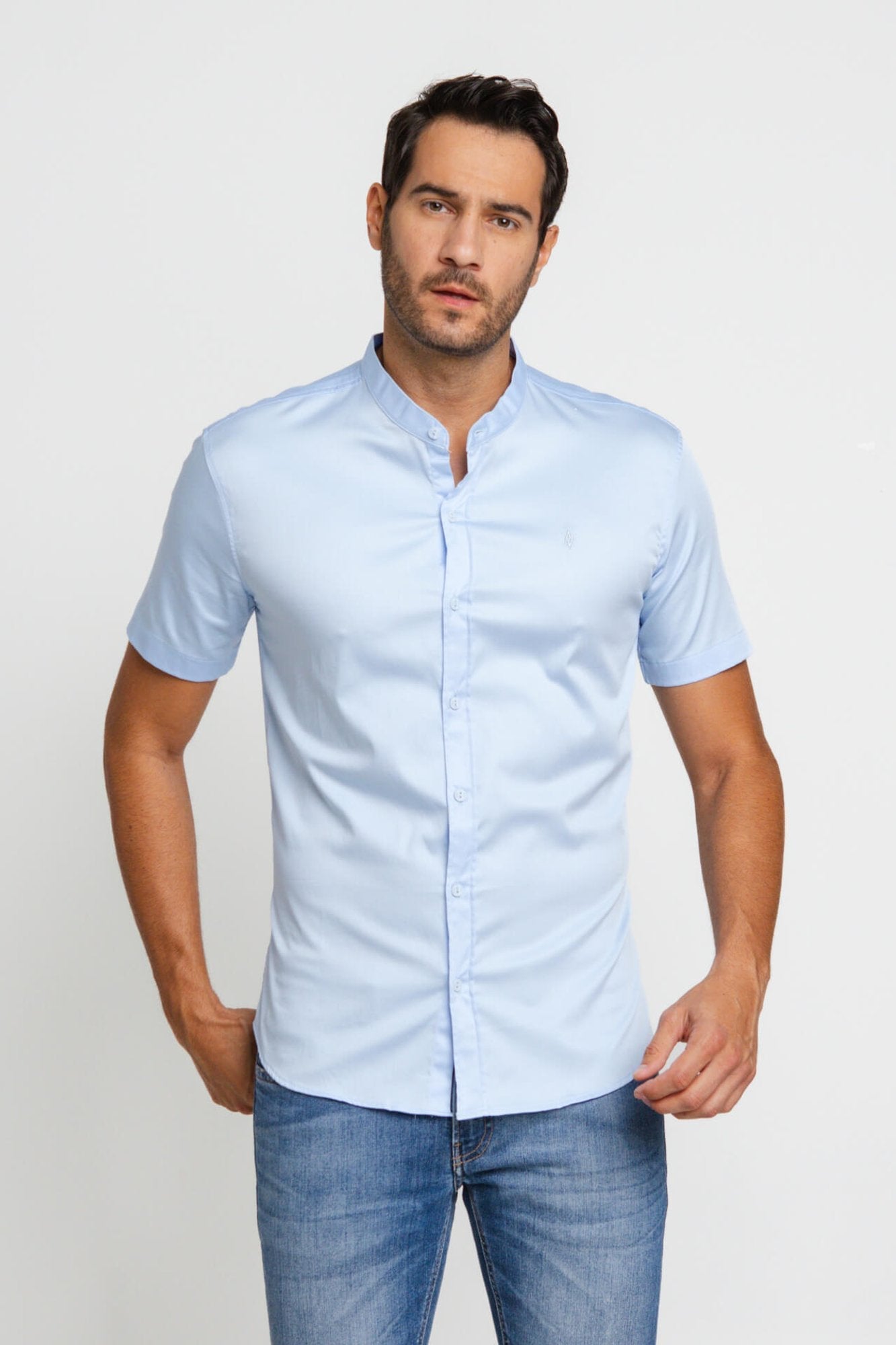 Camisa Zip Off Mc Gola Padre Azul Bebe 80077 - Henri Store