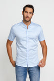 Camisa Zip Off Mc Gola Padre Azul Bebe 80077 - Henri Store