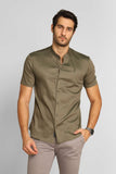 Camisa Zip Off Mc Gola Padre Verde Militar Ref:35753 - Live - Henri Store