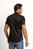 Camisa Zip Off Mc Preto 80055 - Henri Store