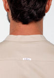Camisa Zip Off Ml Gola Padre Bege 025 Ref 00065 - Henri Store