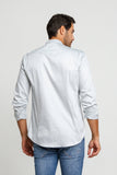 Camisa Zip Off Ml Gola Padre Cinza 008 - Henri Store
