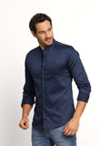 Camisa Zip Off Ml Gola Padre Dark Marinho - Henri Store