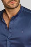 Camisa Zip Off Ml Gola Padre Marinho 80020 - Henri Store