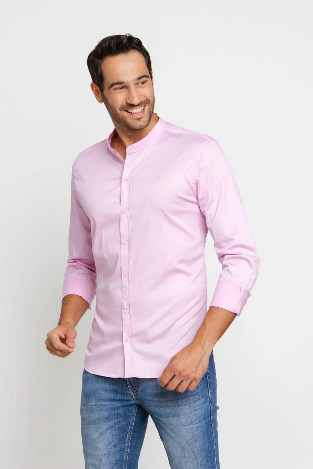 Camisa Zip Off Ml Gola Padre Rosa Bebe 80020 - Henri Store