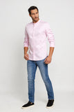 Camisa Zip Off Ml Gola Padre Rosa Claro - Henri Store