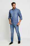 Camisa Zip Off Ml Jeans 00305 - Henri Store