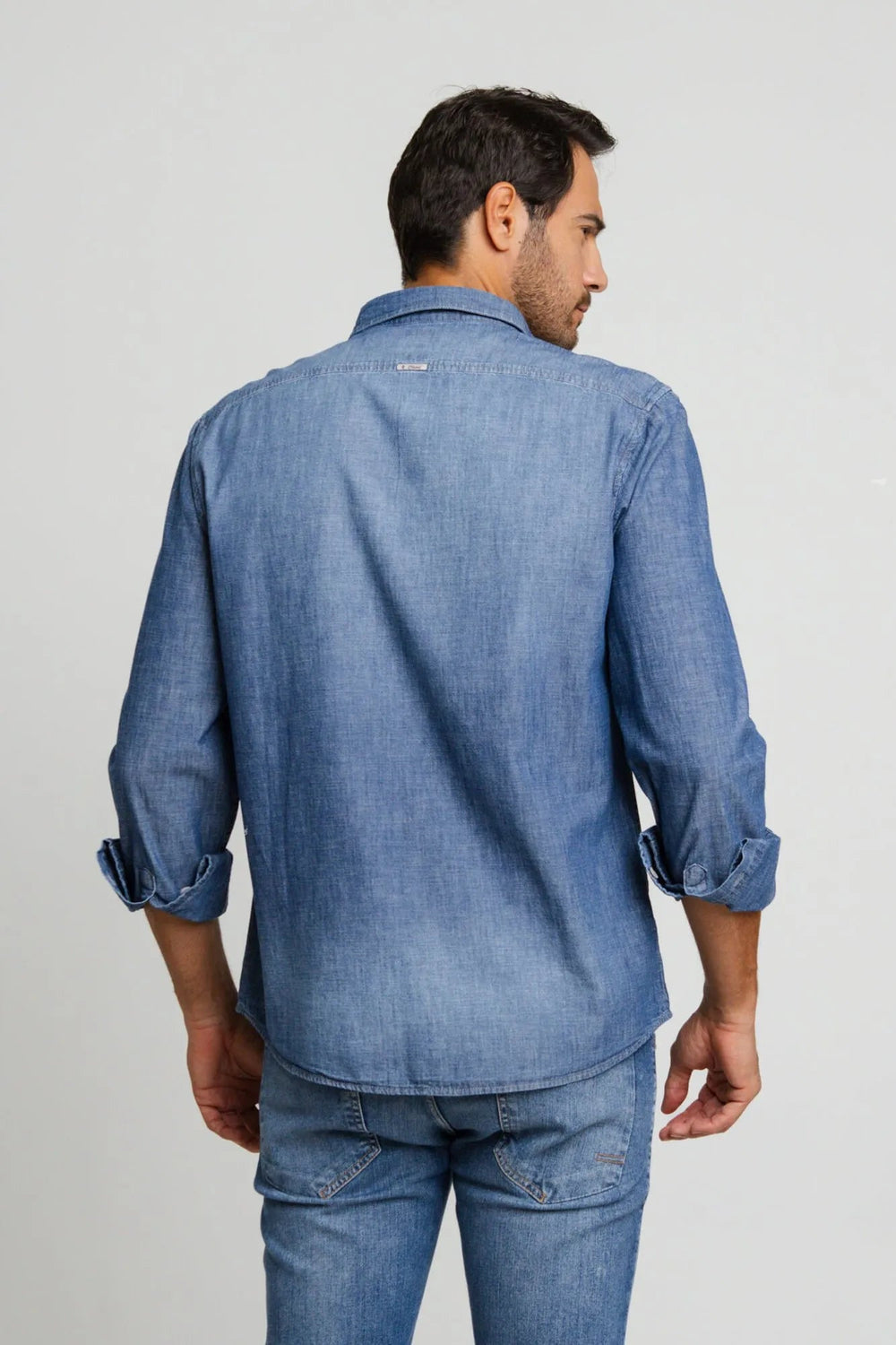 Camisa Zip Off Ml Jeans 00305 - Henri Store