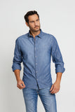 Camisa Zip Off Ml Jeans 00305 - Henri Store