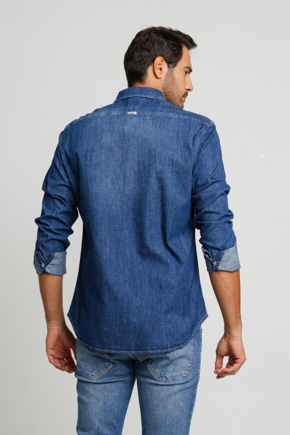 Camisa Zip Off ml Jeans 80021 - Henri Store