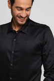 Camisa Zip Off Ml Preto 80068 - Henri Store