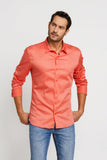 Camisa Zip Off Ml Salmão 80068 - Henri Store