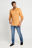 Camisa Zip Off Ml Suede Caramelo 35522
