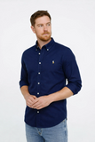 Camisa RL Custom Fit Manga Curta Poney Colorido