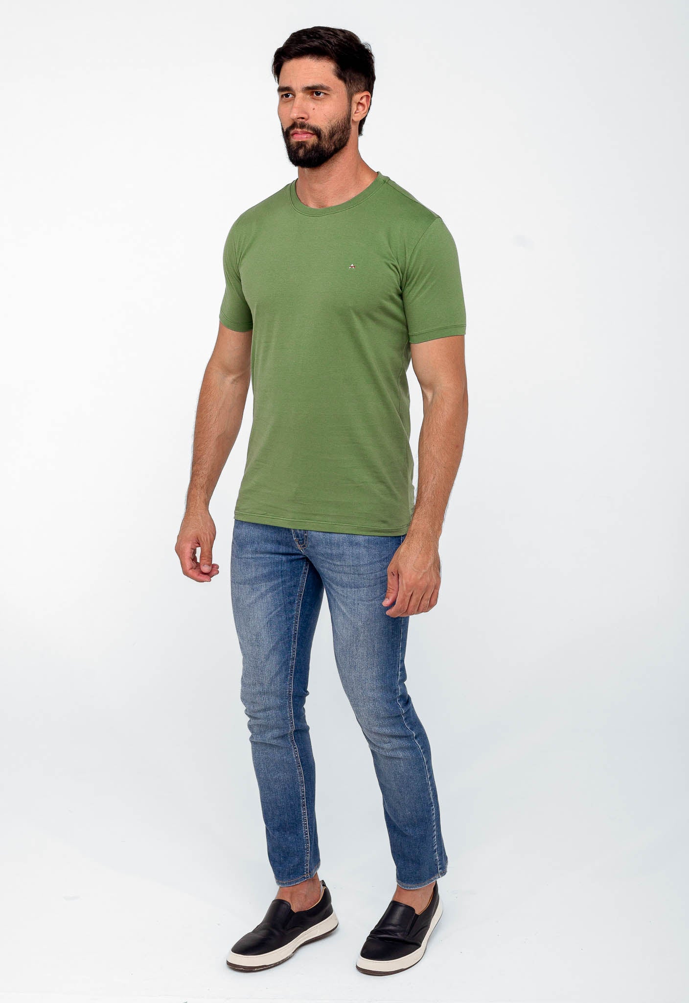 Camiseta Aramis Básica Logo Peito - Henri Store