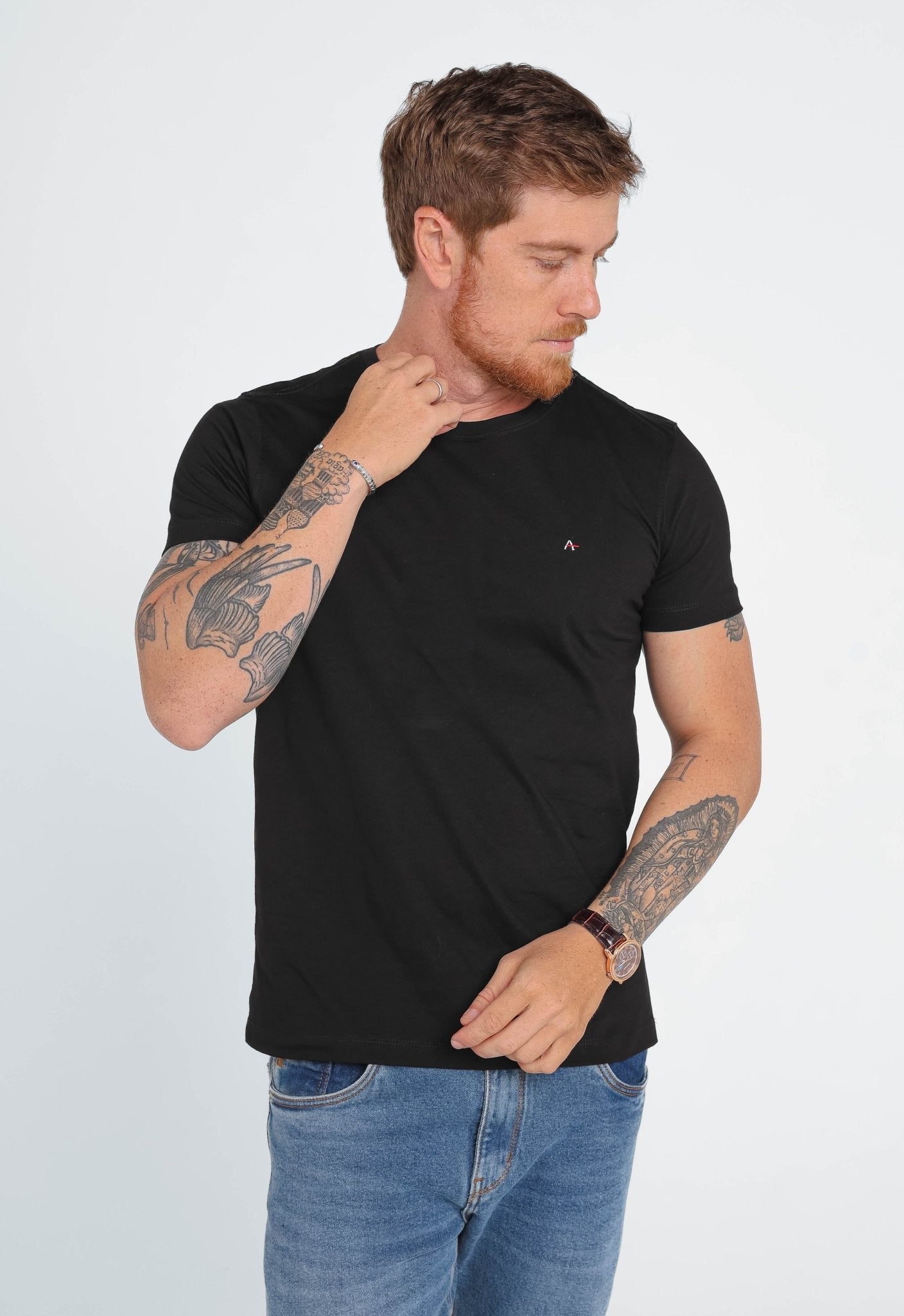 Camiseta Aramis Básica Logo Peito - Henri Store