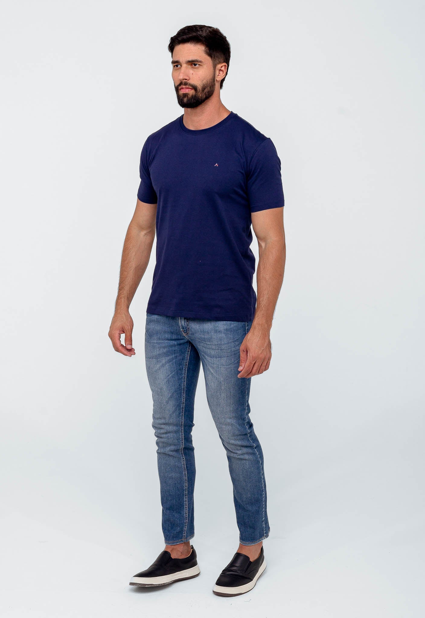 Camiseta Aramis Básica Logo Peito - Henri Store