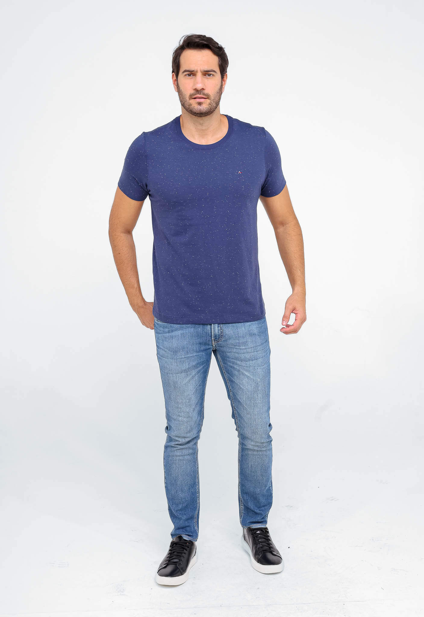 Camiseta Aramis Logo Peito A Bordado - Sale - Henri Store