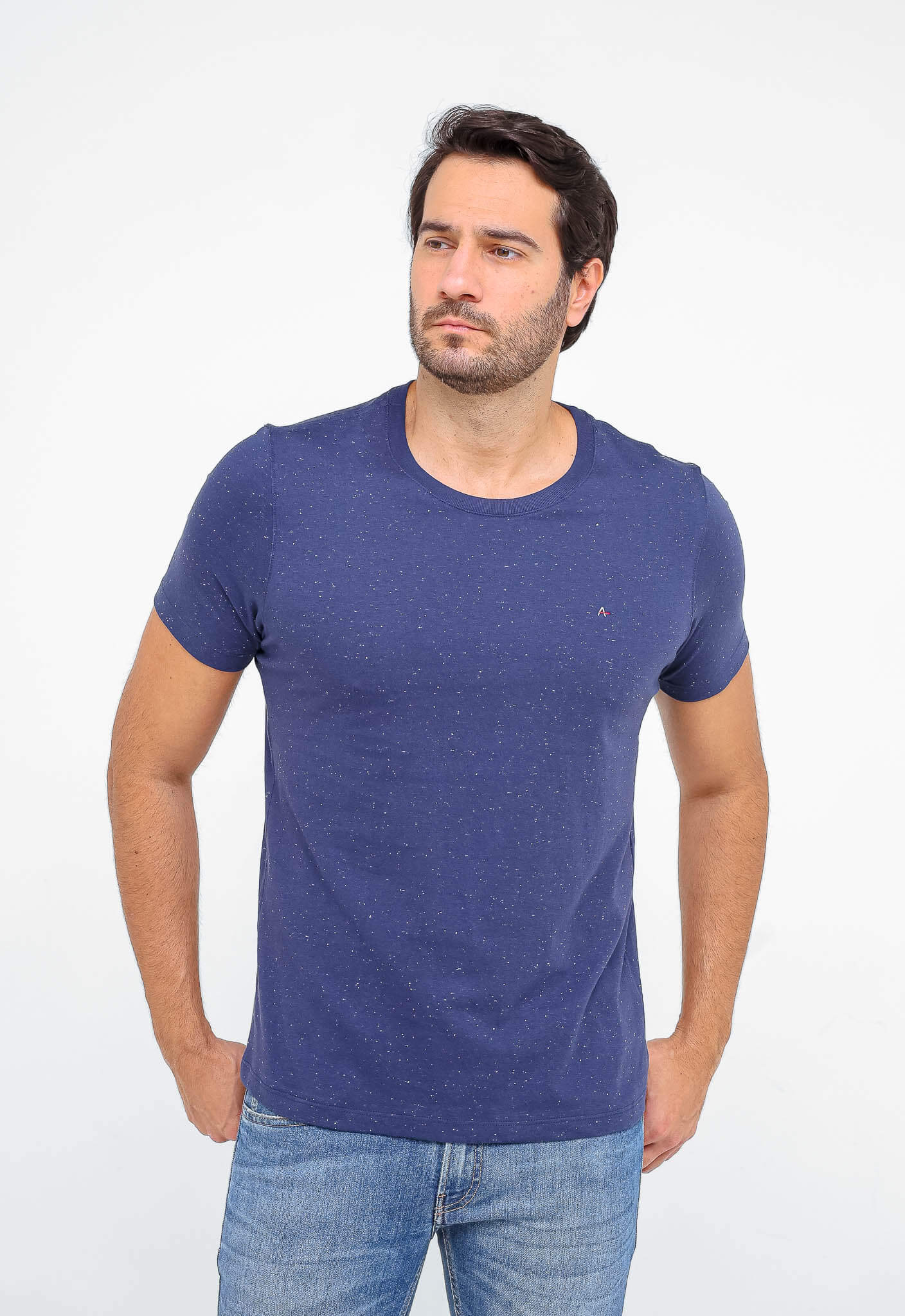 Camiseta Aramis Logo Peito A Bordado - Sale - Henri Store