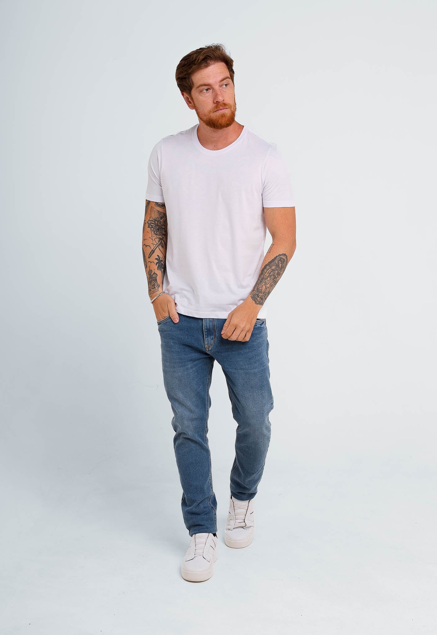 Camiseta Aramis Logo Peito A Silkado - Henri Store