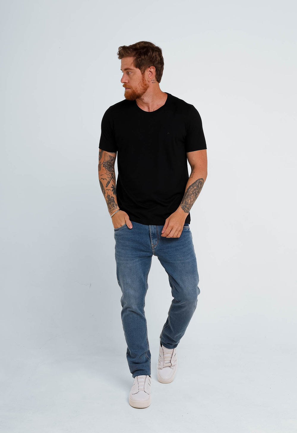 Camiseta Aramis Logo Peito A Silkado - Henri Store