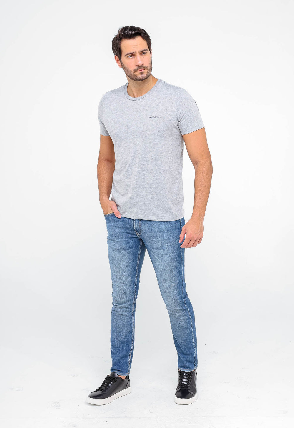 Camiseta Aramis Logo Peito Writing - Sale - Henri Store