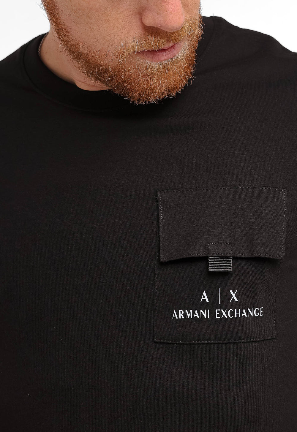 Camiseta Armani Exchange Bolso Peito - Henri Store