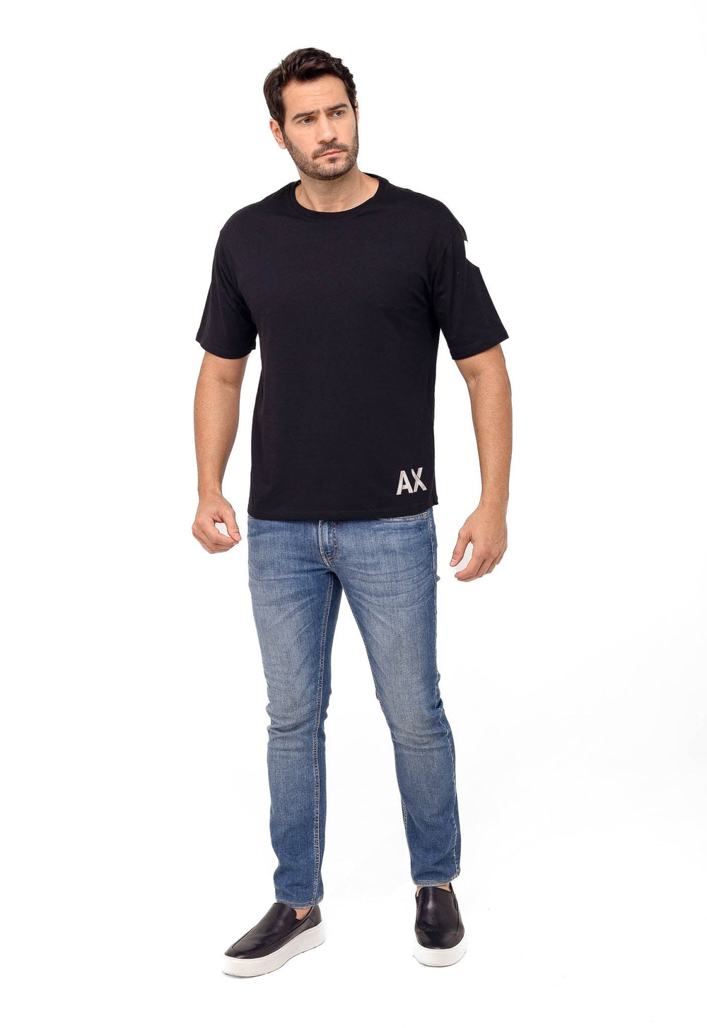 Camiseta Armani Exchange Estampada - Henri Store