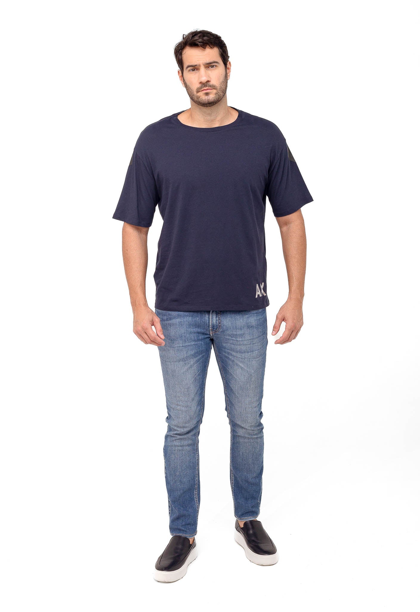 Camiseta Armani Exchange Estampada - Henri Store