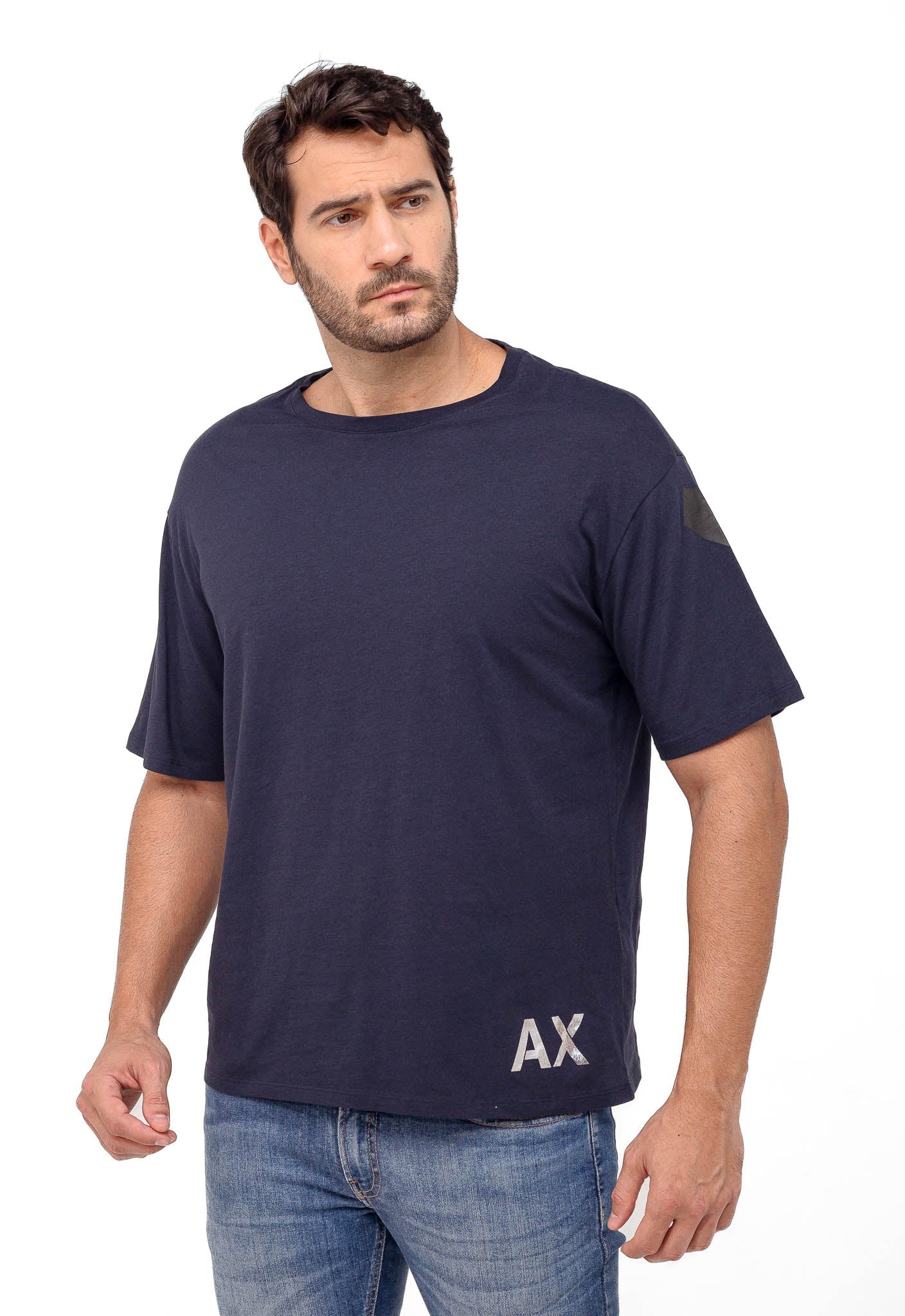 Camiseta Armani Exchange Estampada - Henri Store