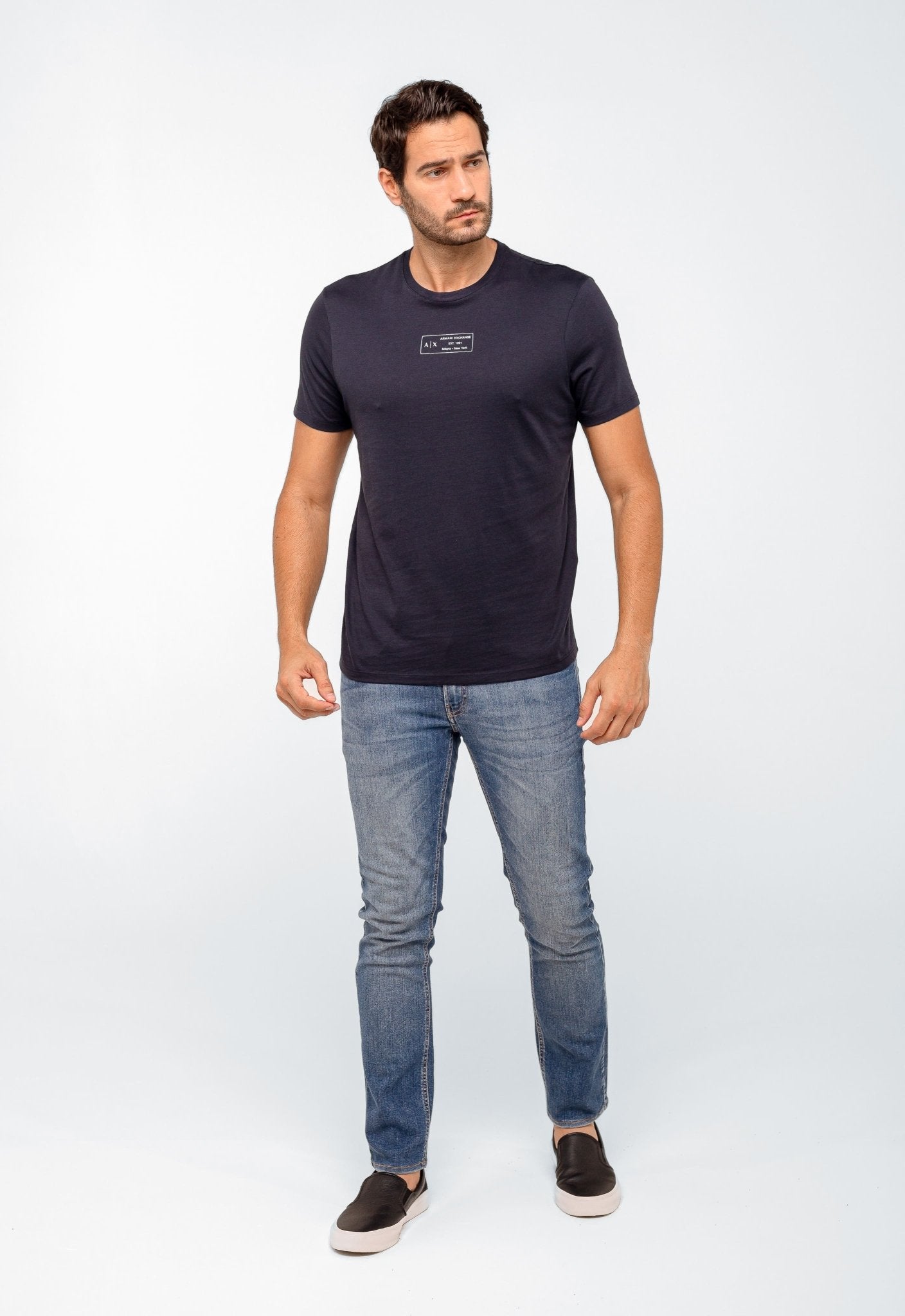 Camiseta Armani Exchange Ext.1991 Milano NY - LIVE - Henri Store