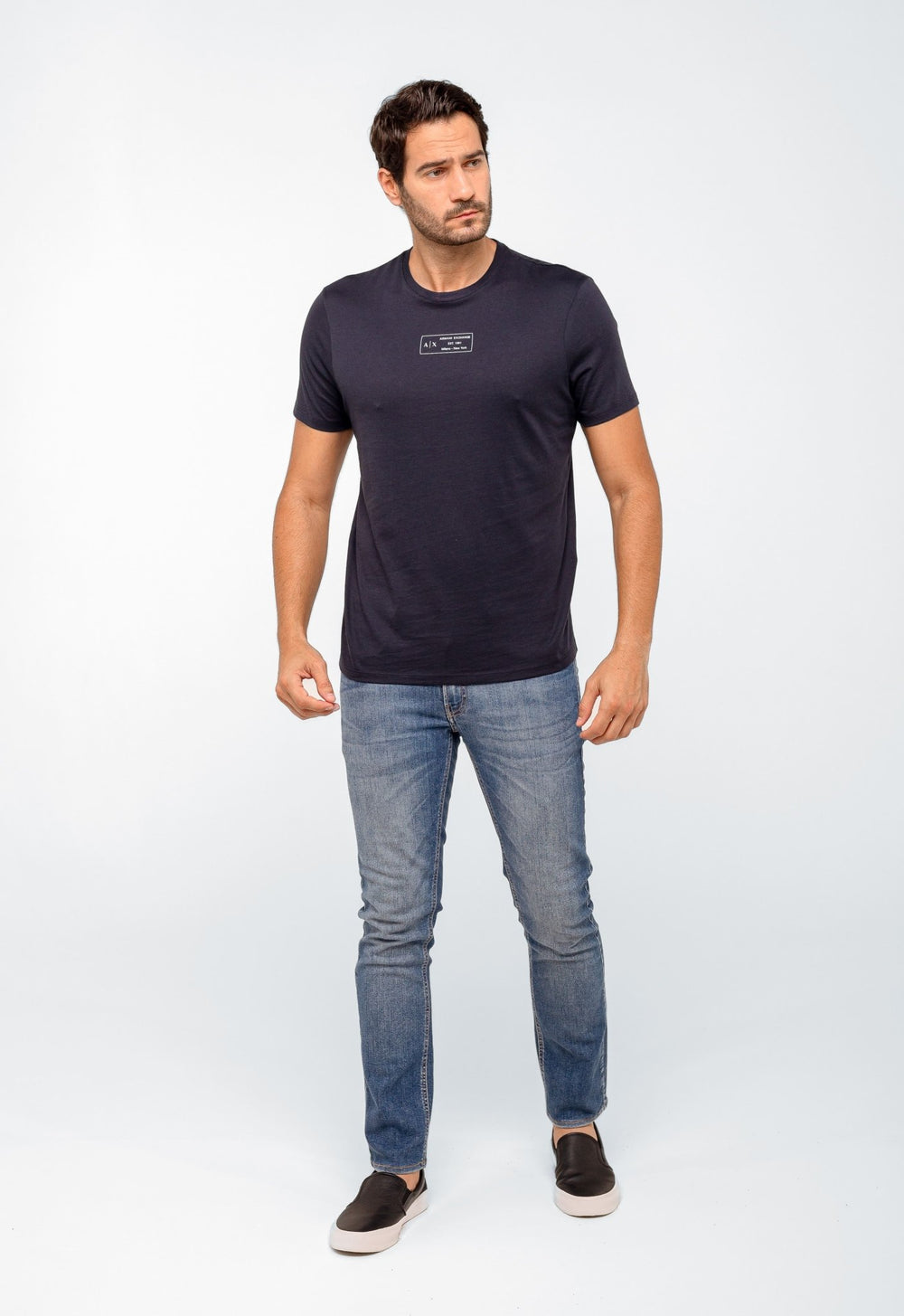 Camiseta Armani Exchange Ext.1991 Milano NY - LIVE - Henri Store