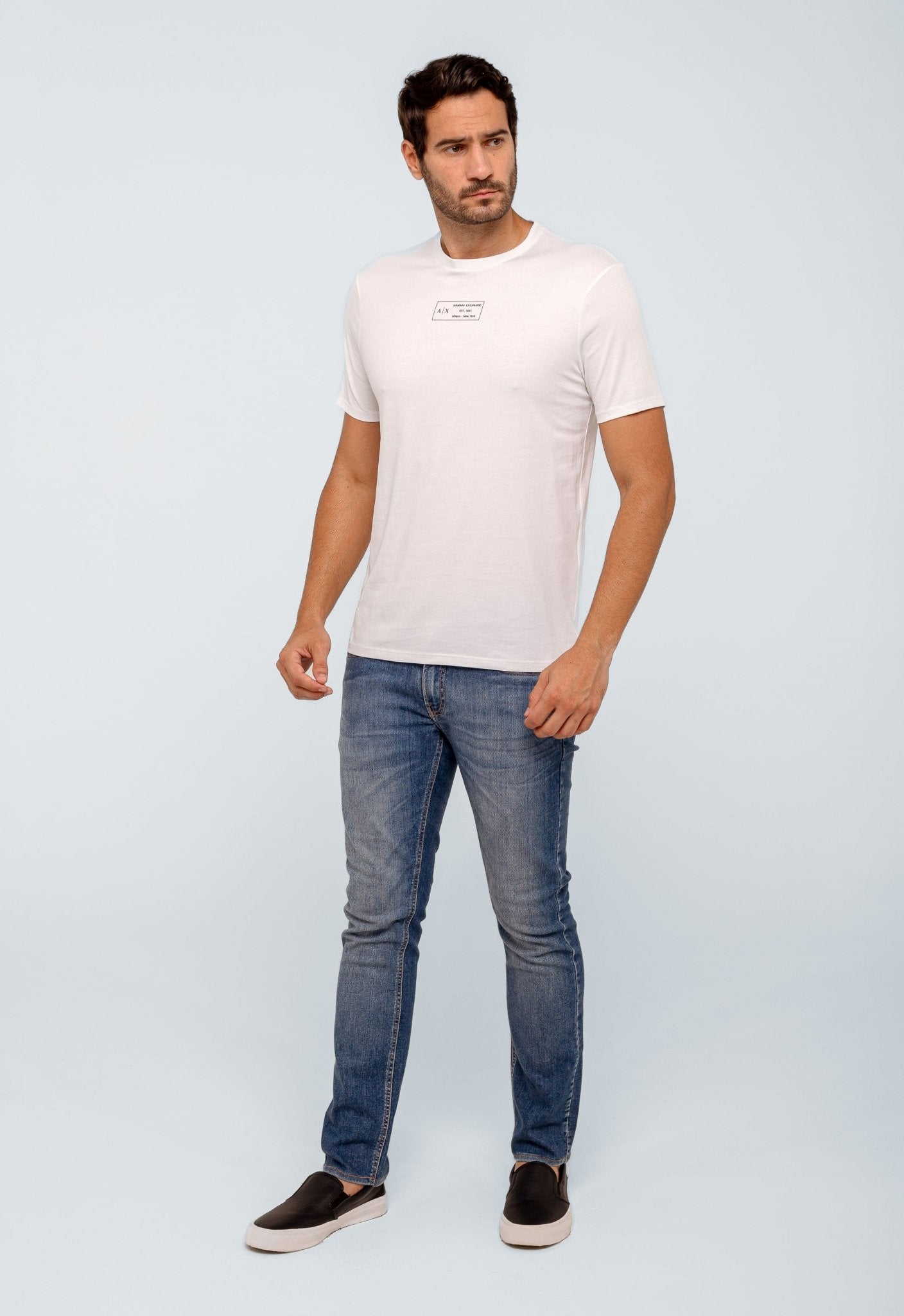 Camiseta Armani Exchange Ext.1991 Milano NY - LIVE - Henri Store