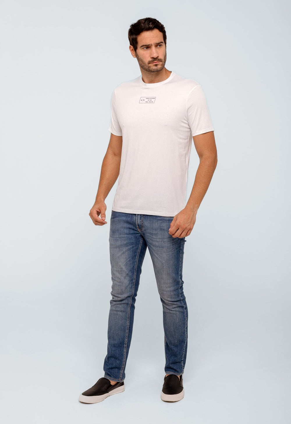 Camiseta Armani Exchange Ext.1991 Milano NY - LIVE - Henri Store