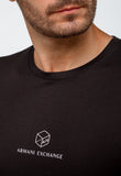 Camiseta Armani Exchange Logo Central Cubo - Henri Store
