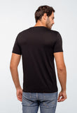 Camiseta Armani Exchange Logo Central Cubo - Henri Store