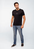 Camiseta Armani Exchange Logo Central Cubo - Henri Store