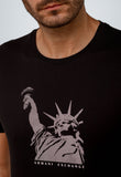 Camiseta Armani Exchange Logo Central New York - Henri Store