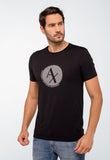 Camiseta Armani Exchange Logo Central Round - Henri Store