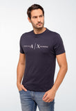 Camiseta Armani Exchange Logo Central. - Henri Store