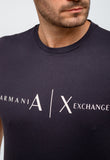 Camiseta Armani Exchange Logo Central. - Henri Store